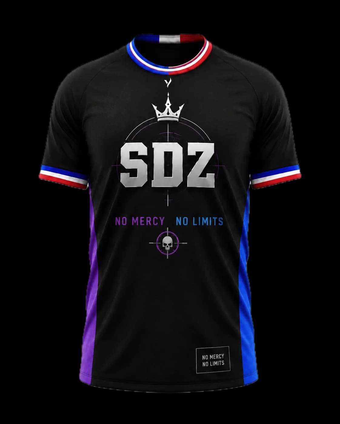 Aperçu du maillot SDZ noir face avant